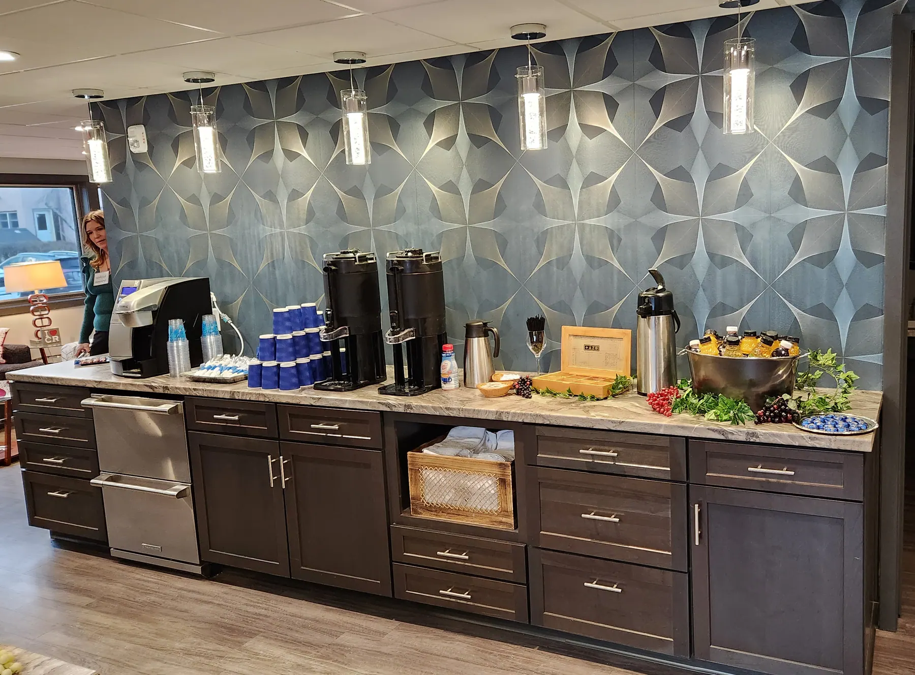 Finished Primus commercial construction interior